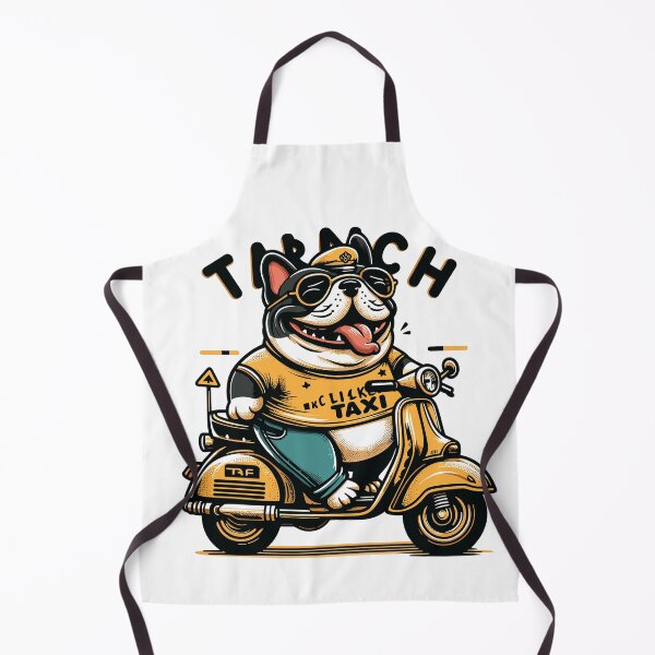 Item preview, Papa bull dog is motorcycle taxi driver designed and sold by olopaw.