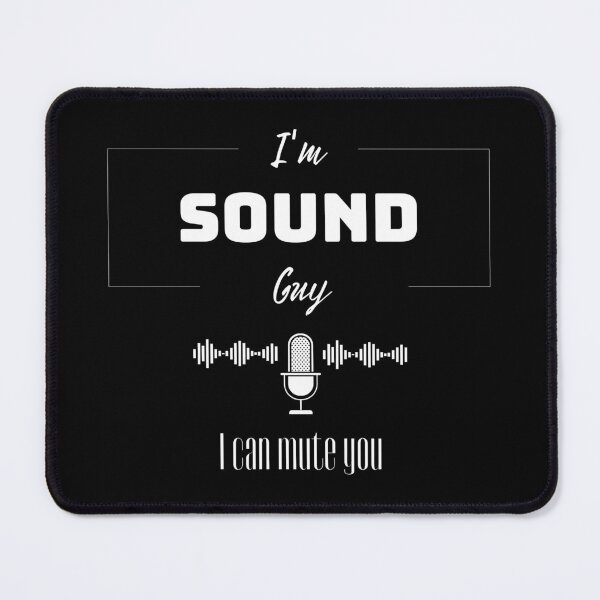 Item preview, sound guy audio engineer music gift designed and sold by TrendMosaic.