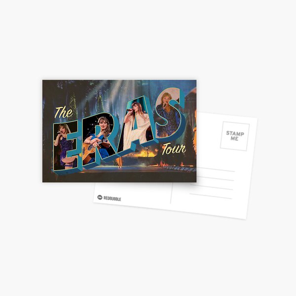 Item preview, Eras Tour Blue Postcard designed and sold by caseycreative.