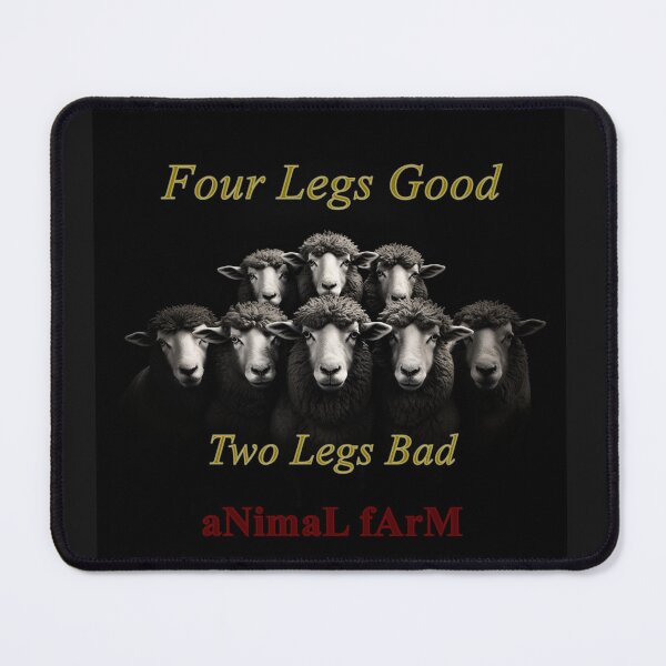 Item preview, Sheep Quotes from Animal Farm Art designed and sold by redstar19.