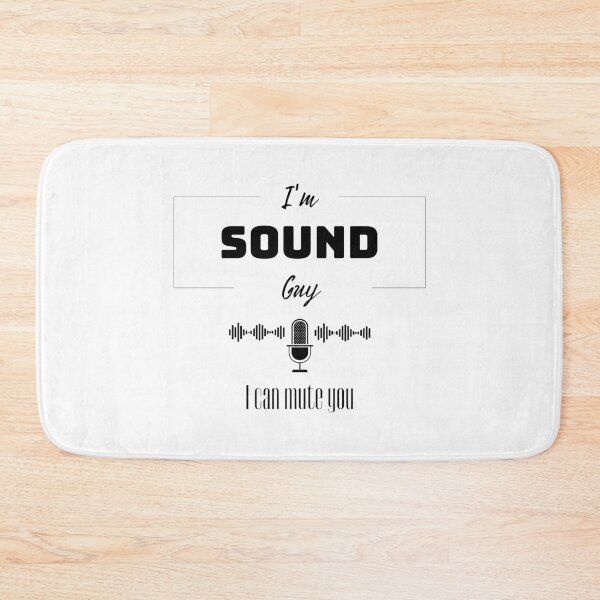 Item preview, sound guy audio engineer music gift designed and sold by TrendMosaic.