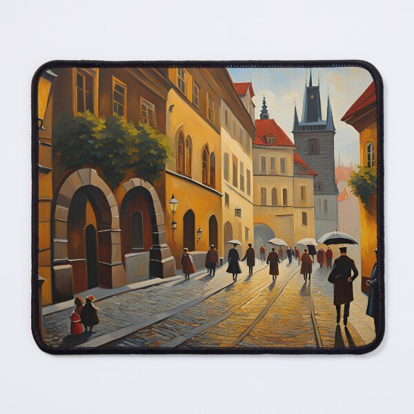 Item preview, Painting of Prague Czech Republic Skyline designed and sold by galactify.
