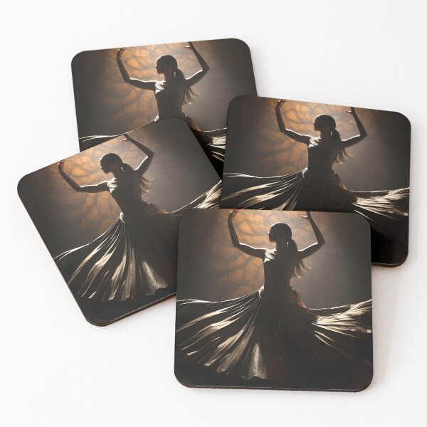 Item preview, Dancing Indian Girl Poster  designed and sold by Urban  Charms.
