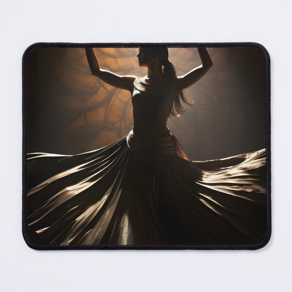 Item preview, Dancing Indian Girl Poster designed and sold by Urban Charms.