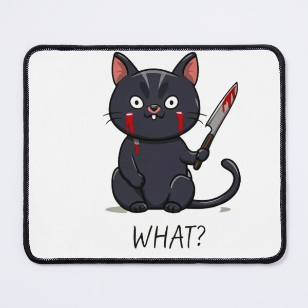 Item preview, Sinister cat designed and sold by Aleksandra Marczak.