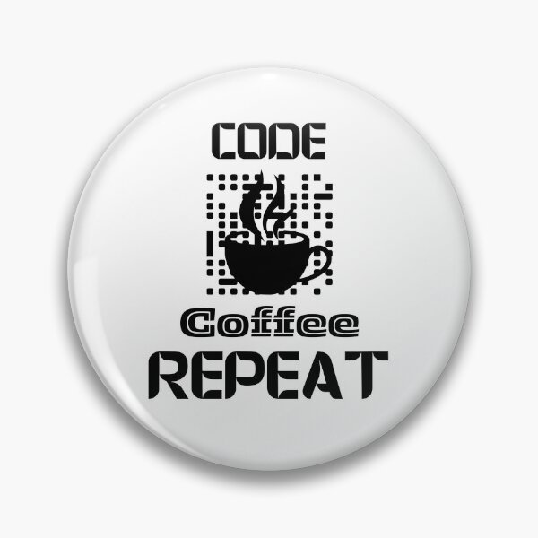 Artikelvorschau, Computeringenieur-Programmierer, der Tech-Schwarz-Weiß-Kaffeecode codiert entworfen und verkauft von DesignYourWaystore.