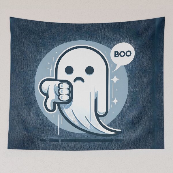 Item preview, Disapproving Ghost Humorous Graphic designed and sold by inkArtistryfine.