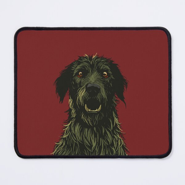 Item preview, Swamp dog Irish wolfhound designed and sold by Panicdotexe.