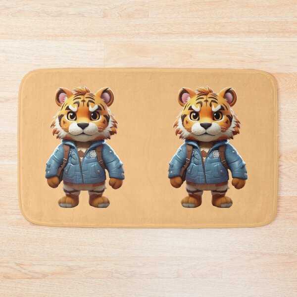 Item preview, winter cute little tiger designed and sold by DigiArtFusion.