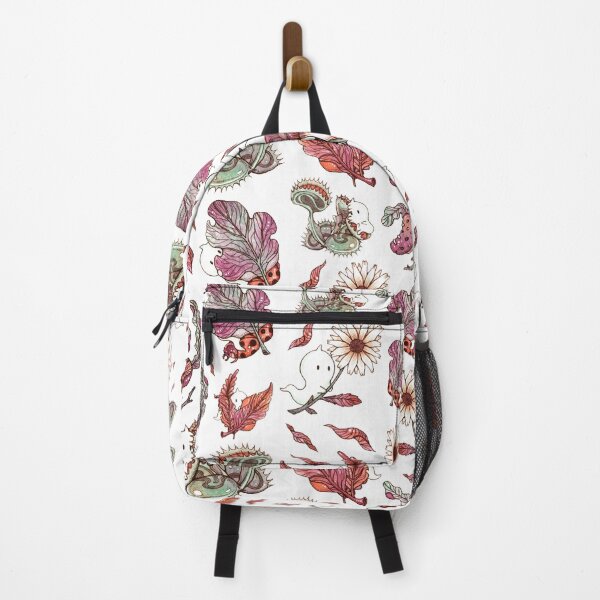Item preview, vintage the white cute spirit with leaves, floral, and mushrooms designed and sold by ETHER1997.