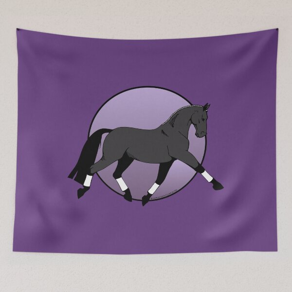 Item preview, Purple Dressage Circle designed and sold by DappledMoon.