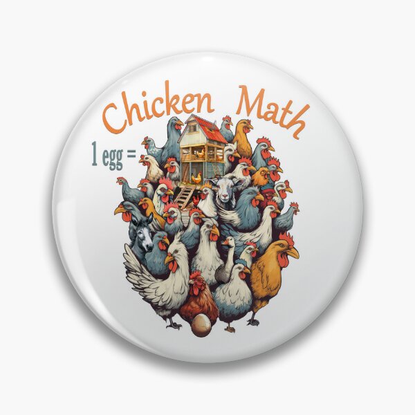 Item preview, Chicken Math designed and sold by Whimsaurus.