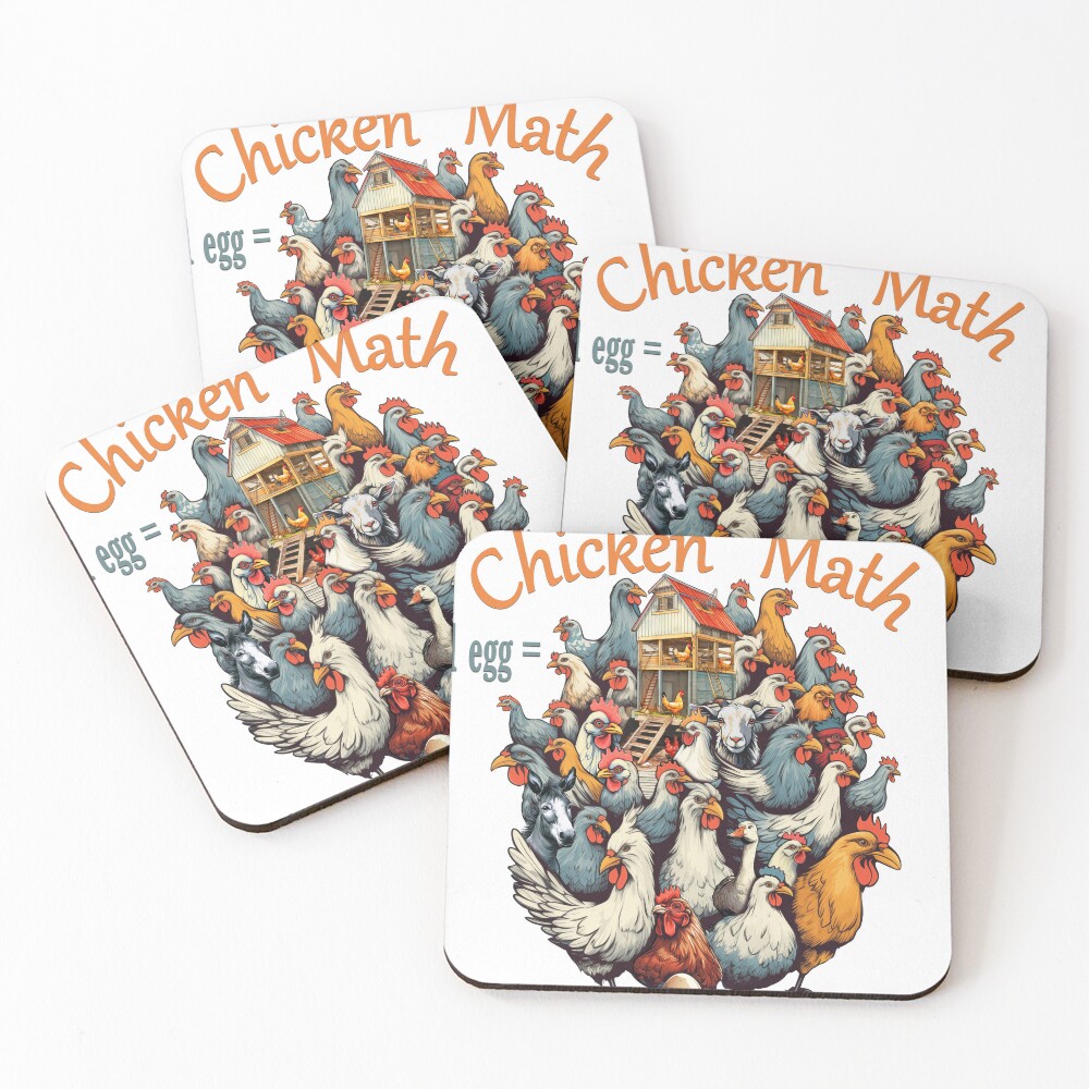 Item preview, Coasters (Set of 4) designed and sold by Whimsaurus.