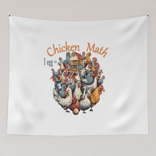 Item preview, Chicken Math designed and sold by Whimsaurus.
