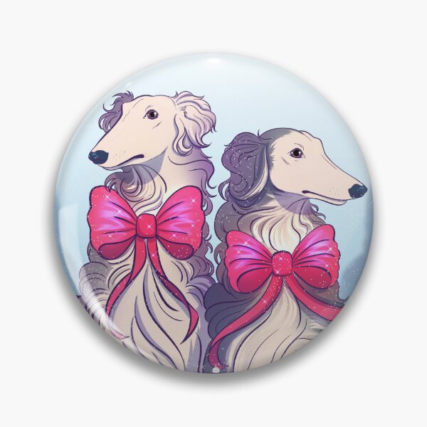 Item preview, Have a grey-t Christmas Borzoi illustration designed and sold by Iluvmygreyhound.