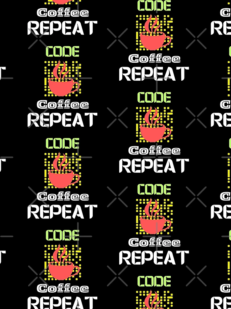 Thumbnail 3 of 3, Scarf, computer engineer programmer coding tech coffee code designed and sold by DesignYourWaystore.