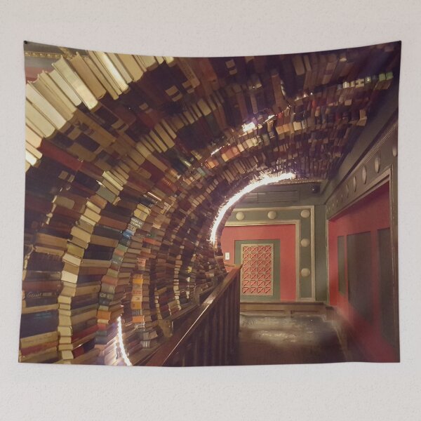 Item preview, Famous Book Tunnel - The Last Bookstore Los Angeles designed and sold by abeautifulife.