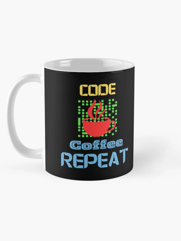 Thumbnail 5 of 6, Coffee Mug, computer engineer programmer coding tech coffee code designed and sold by DesignYourWaystore.