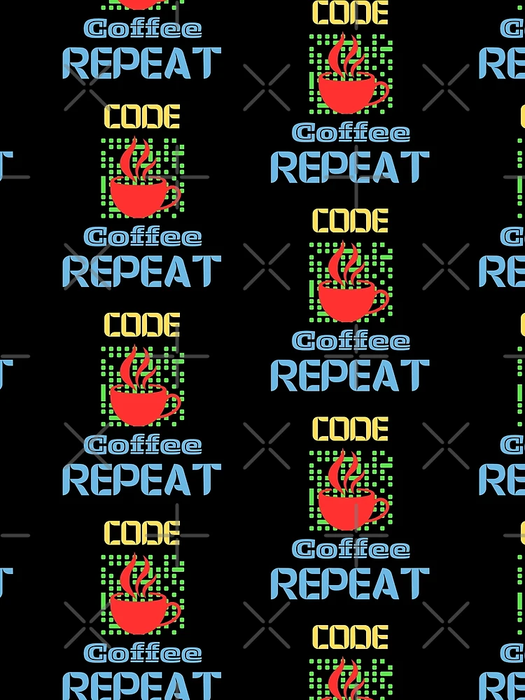 Thumbnail 3 of 3, Scarf, computer engineer programmer coding tech coffee code designed and sold by DesignYourWaystore.