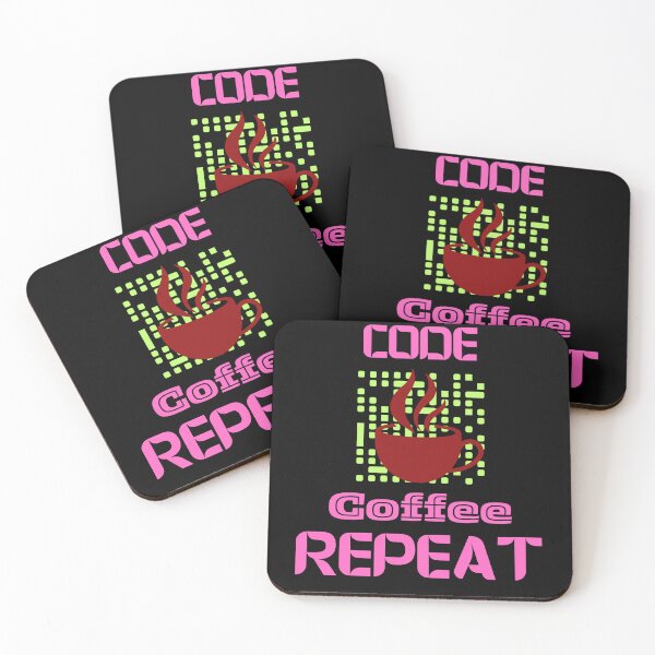 Item preview, computer engineer programmer coding tech coffee code pink designed and sold by DesignYourWaystore.