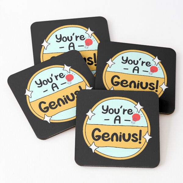Item preview, real genius t shirt "you are a genius " designed and sold by bvdesignart.