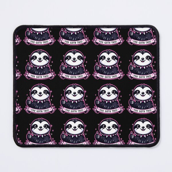 Item preview, Goth Sloth Believes In You! You Goth This! designed and sold by Trashkrush.