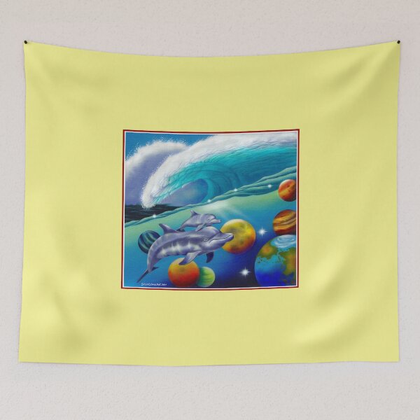 Item preview, Dolphinscape. designed and sold by speedlineart.