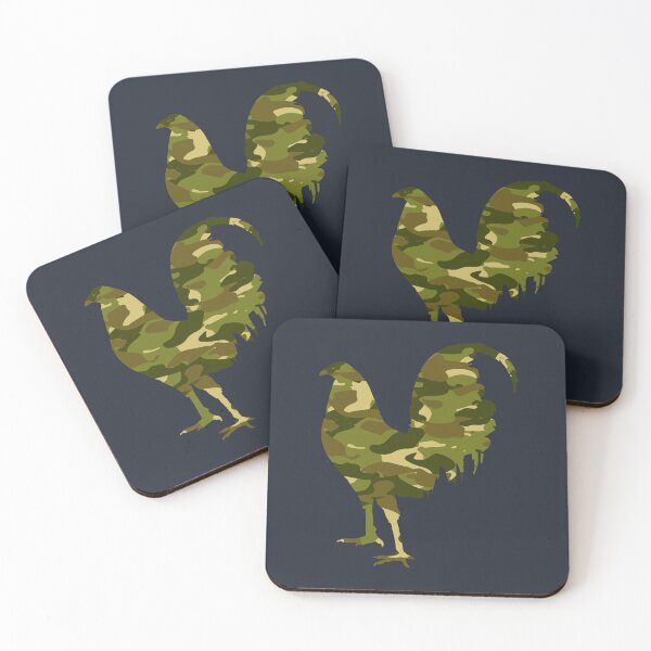 Item preview, Camouflage Rooster designed and sold by elizaldesigns.