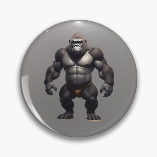 Item preview, gorilla designed and sold by DigiArtFusion.