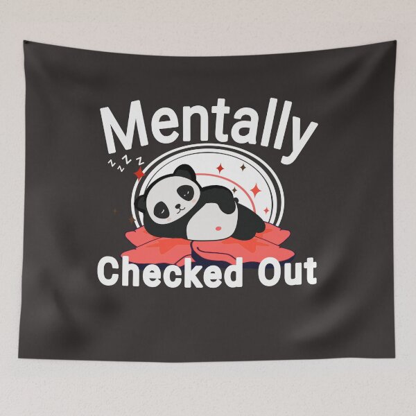 Item preview, Mentally checked out designed and sold by vibeno1.