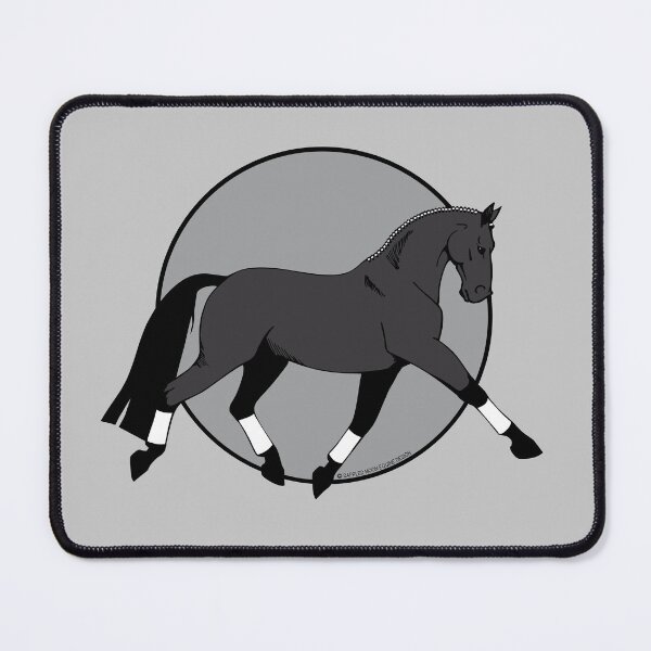 Item preview, Gray Dressage Circle designed and sold by DappledMoon.