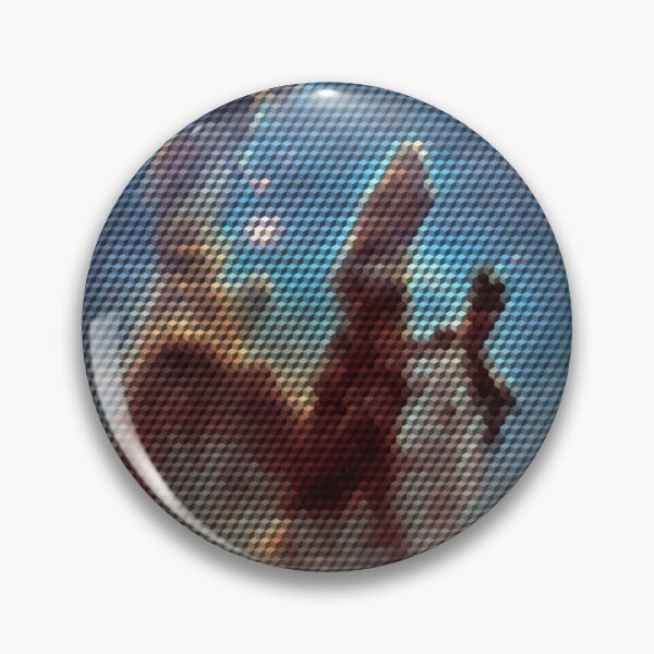 Item preview, Pillars of Creation Hubble Telescope 3D Cubes Low Poly Art designed and sold by SpiroJo.