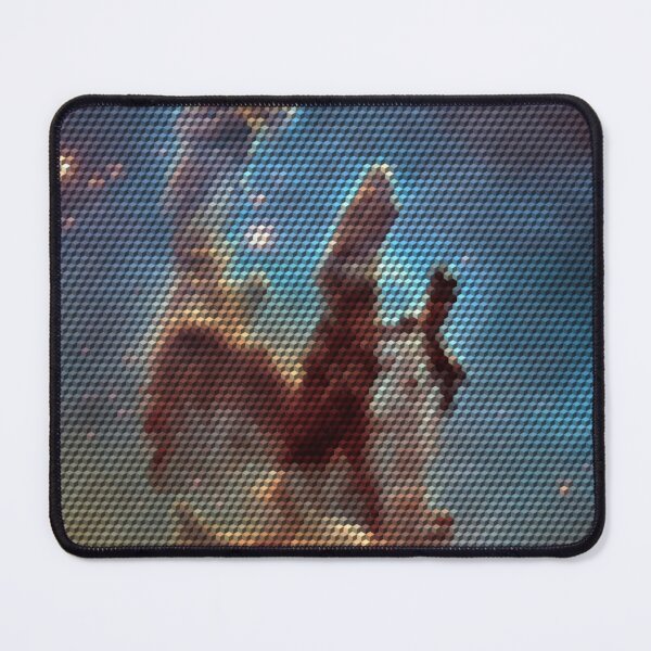 Item preview, Pillars of Creation Hubble Telescope 3D Cubes Low Poly Art designed and sold by SpiroJo.