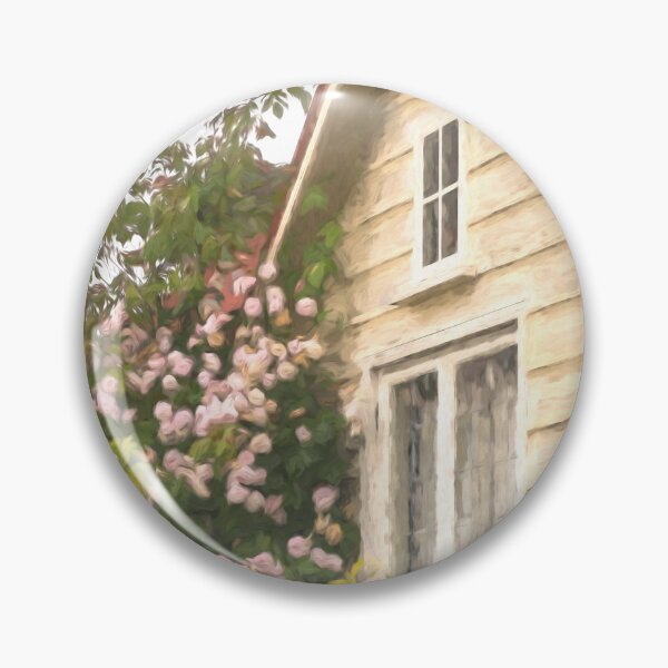 Item preview, Old style House with Roses designed and sold by Images by Chris de Blank.