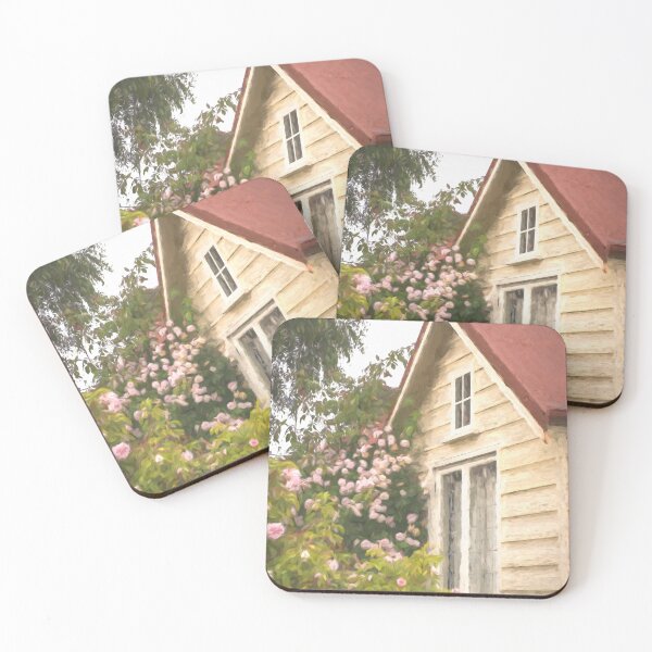 Item preview, Old style House with Roses designed and sold by Images by Chris de Blank.