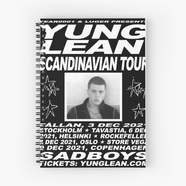 Item preview, Yung Lean Poster - Scandinavian Tour designed and sold by Indie Merch.