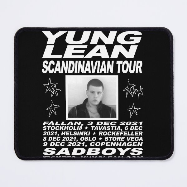Item preview, Yung Lean Poster - Scandinavian Tour designed and sold by Indie Merch.