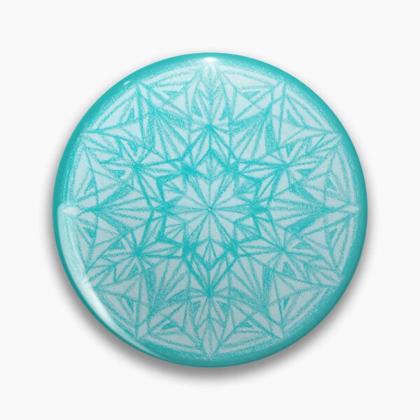 Item preview, Flower of Life Color Palette Mandalas : 19 - Light Aqua designed and sold by SonoSonoStudio.