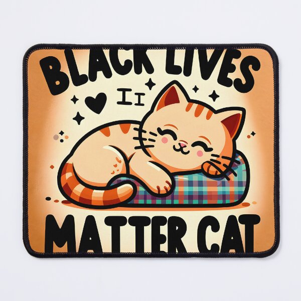 Item preview, Adorable Advocate Cat for Equality Art designed and sold by inkArtistryfine.