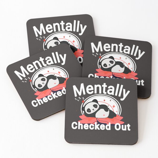 Item preview, Mentally checked out designed and sold by vibeno1.