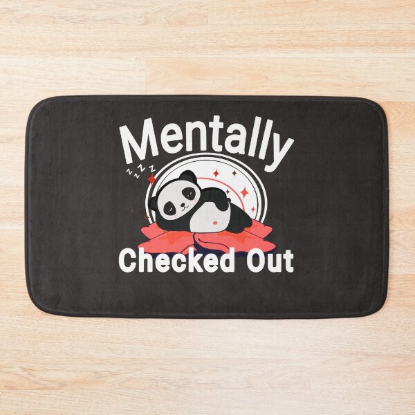 Item preview, Mentally checked out designed and sold by vibeno1.