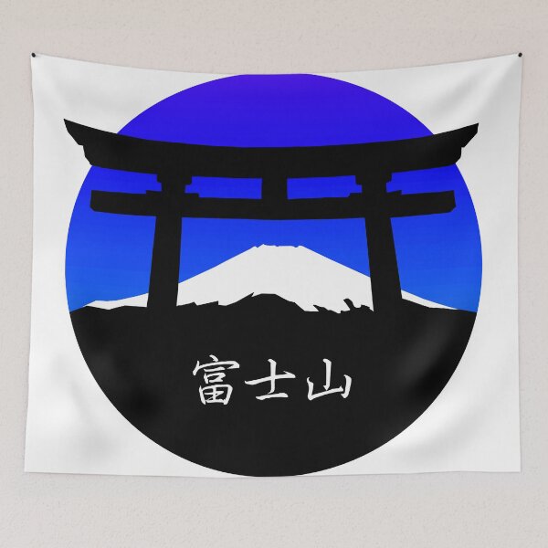 Item preview, Mount Fuji - Blue Sunset designed and sold by Israelbeck7.