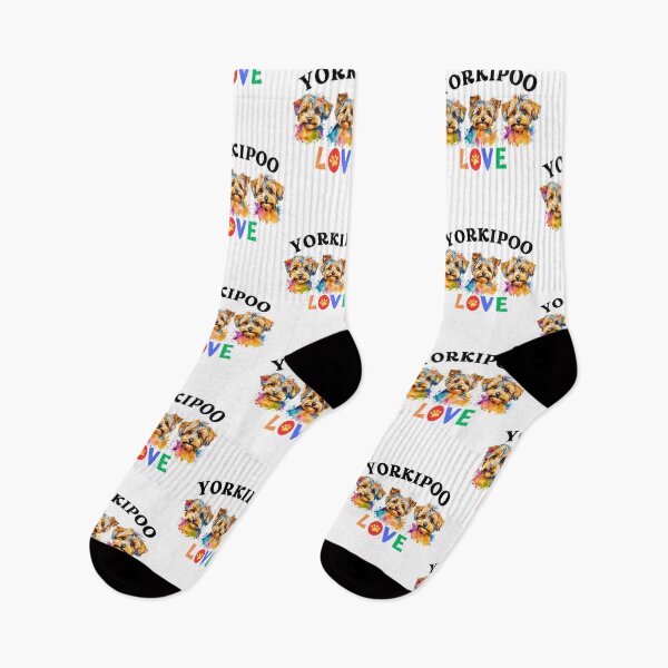 Item preview, Yorkipoo LOVE Watercolor designed and sold by Fredster1966.