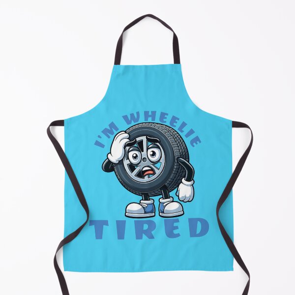 Item preview, Cute I'm Wheelie Tired Pun designed and sold by TwistedRabbit12.