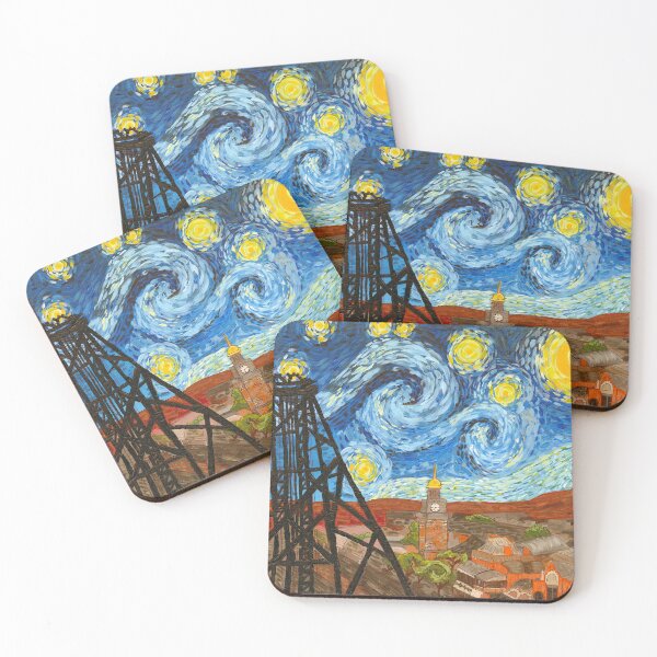 Item preview, a starry night in kalgoorlie designed and sold by ArtistGrvce.