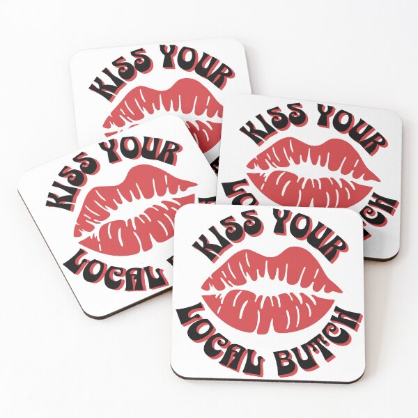 Item preview, Kiss Your Local Butch designed and sold by Butch4Butch.