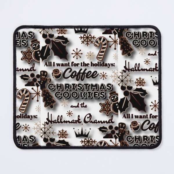 Item preview, Goth Coffee, Goth Christmas Cookies, and Goth Hallmark Channel Magic ✨☕ #gothchristmas designed and sold by Earth Nature Creations.