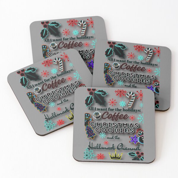 Item preview, Grey Goth Coffee, Goth Christmas Cookies, and Goth Hallmark Channel Magic ✨☕ #gothchristmas designed and sold by Earth Nature Creations.