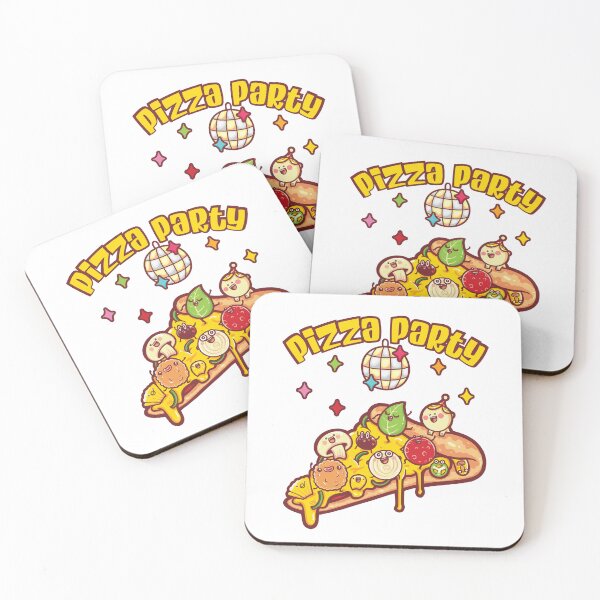 Item preview, Pizza Party designed and sold by chillaxcats.
