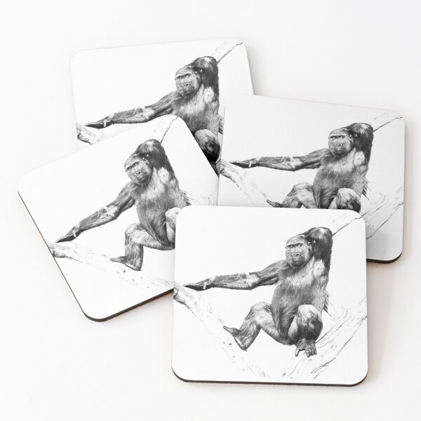 Item preview, Gorilla in Shadows designed and sold by rawshutterbug.